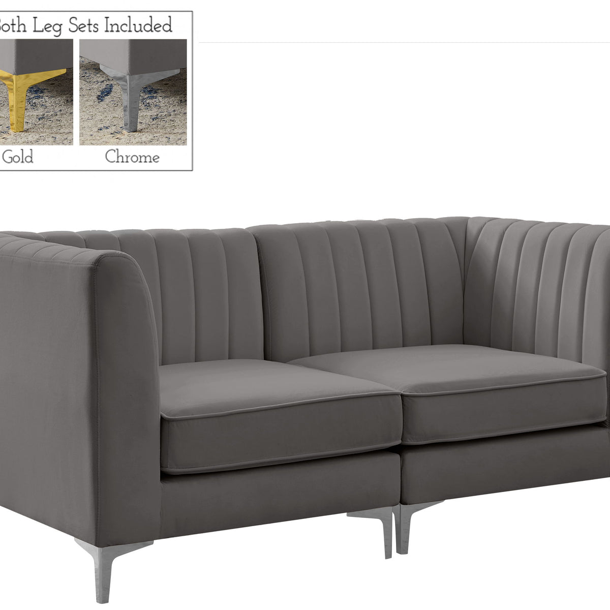 Alina - 2 Piece Modular Sectional