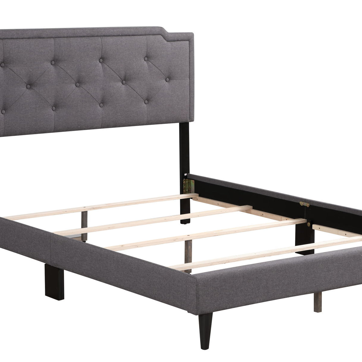 Button Tufted Bed Charming For Cozy Spaces