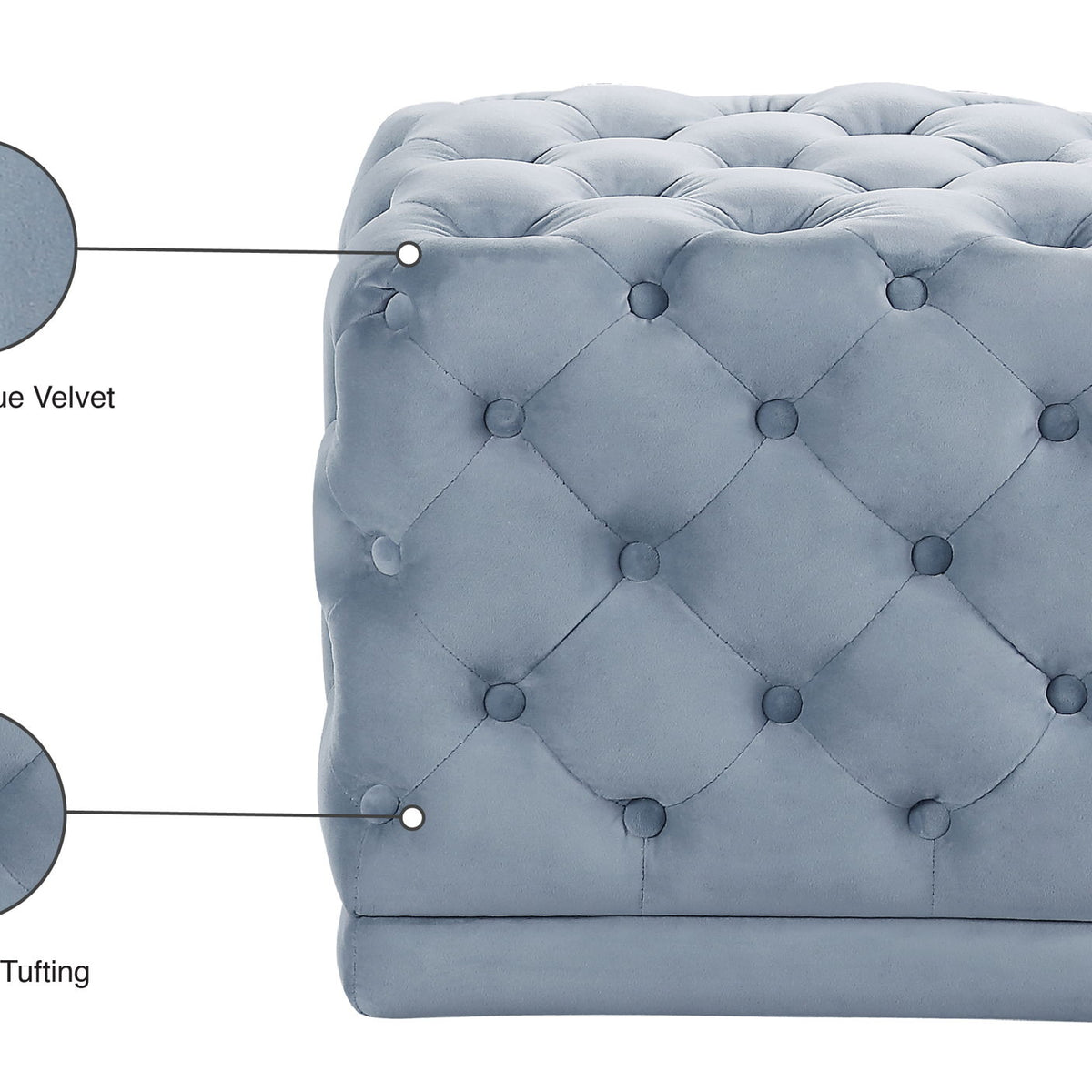 Stella - Stool Ottoman