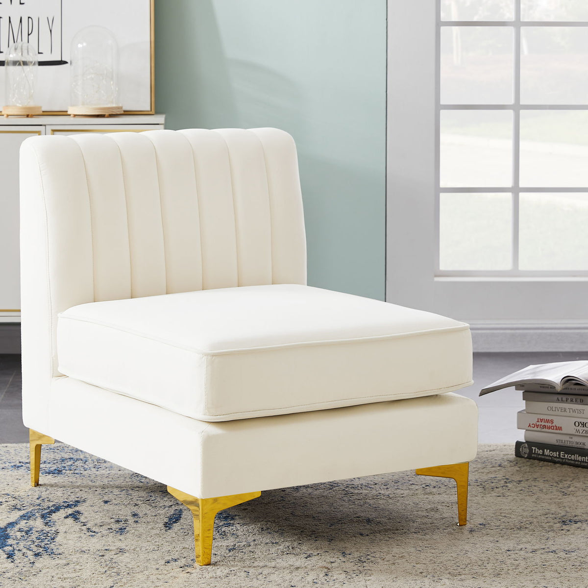 Alina - Armless Chair