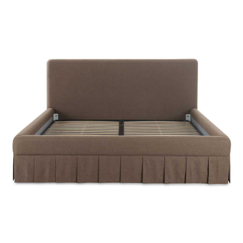 Maren - King Bed - Dark Brown