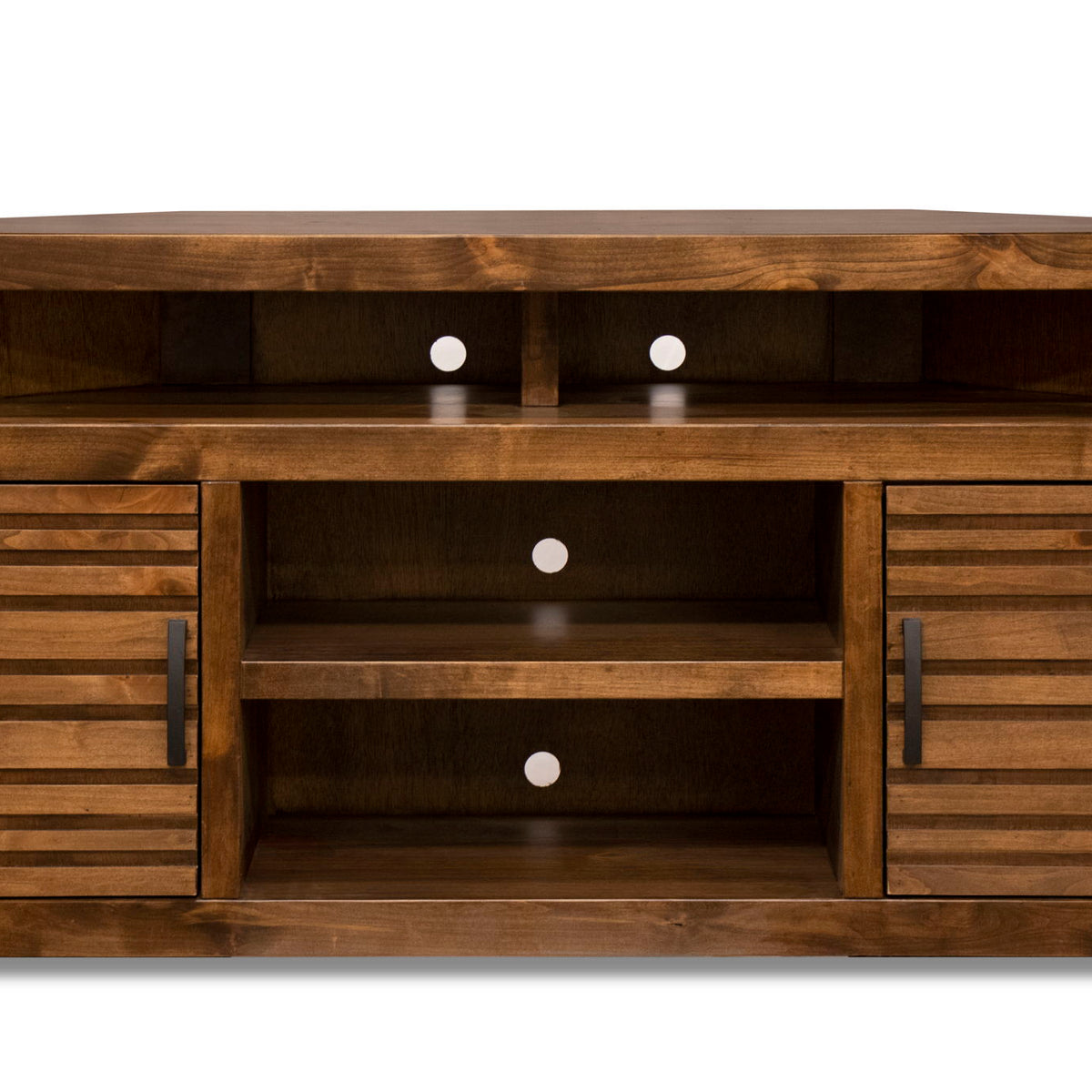 Sausalito - Corner TV Console - Brown