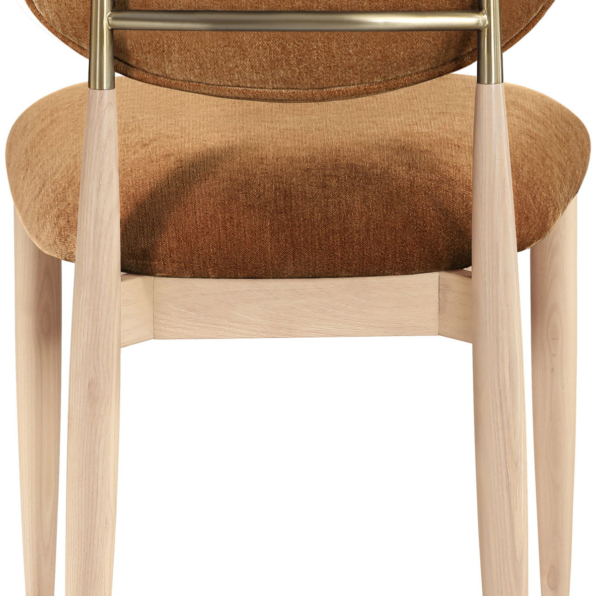 Riccio - Fabric Dining Side Chair (Set of 2) - Natural Frame