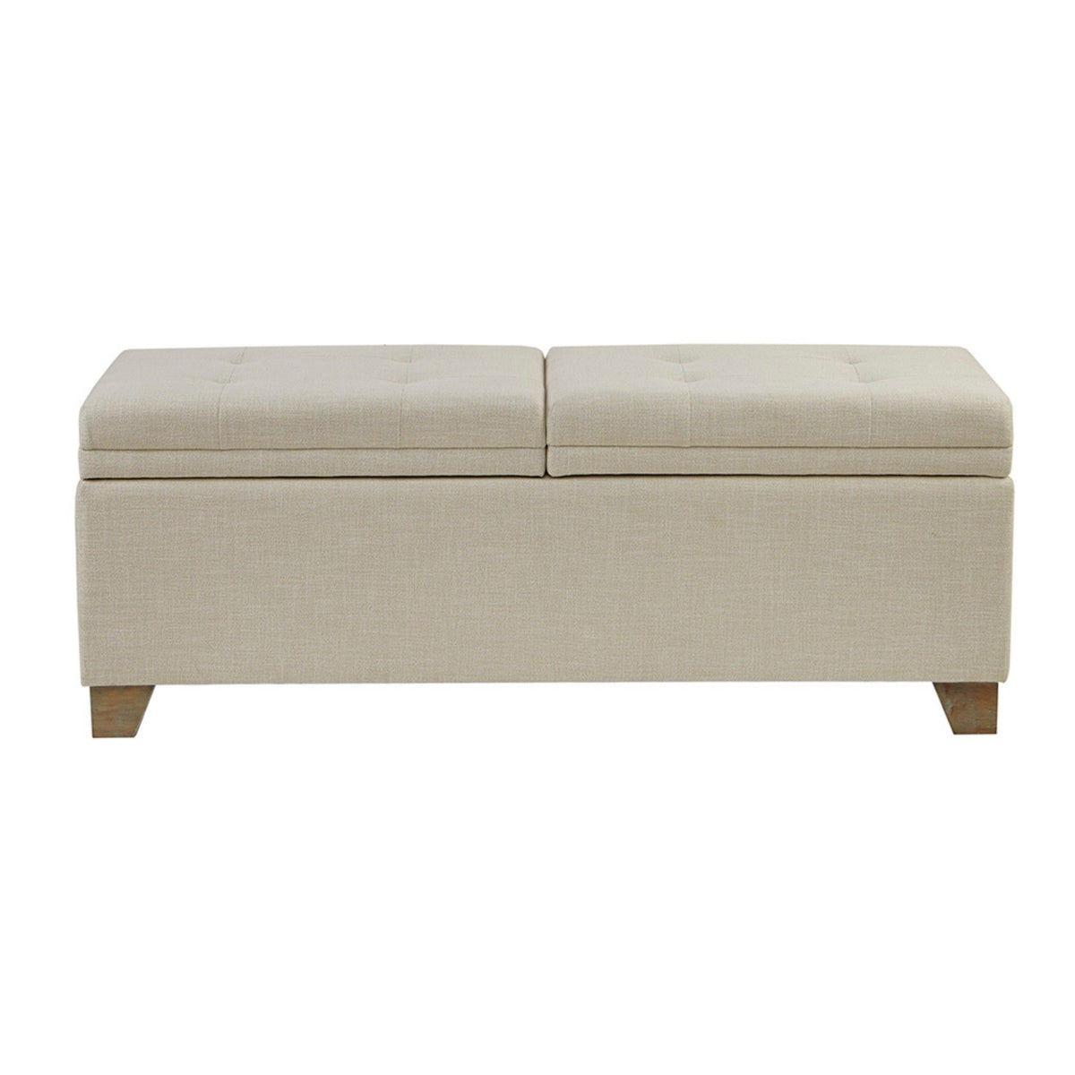 Soft Close Upholstered Storage Bench, Convenient Design