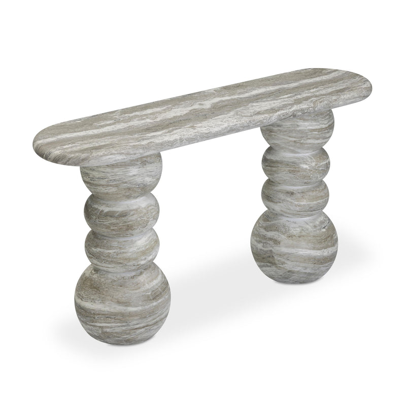 Hyre - Indoor / Outdoor Concrete Console Table - Faux Stone