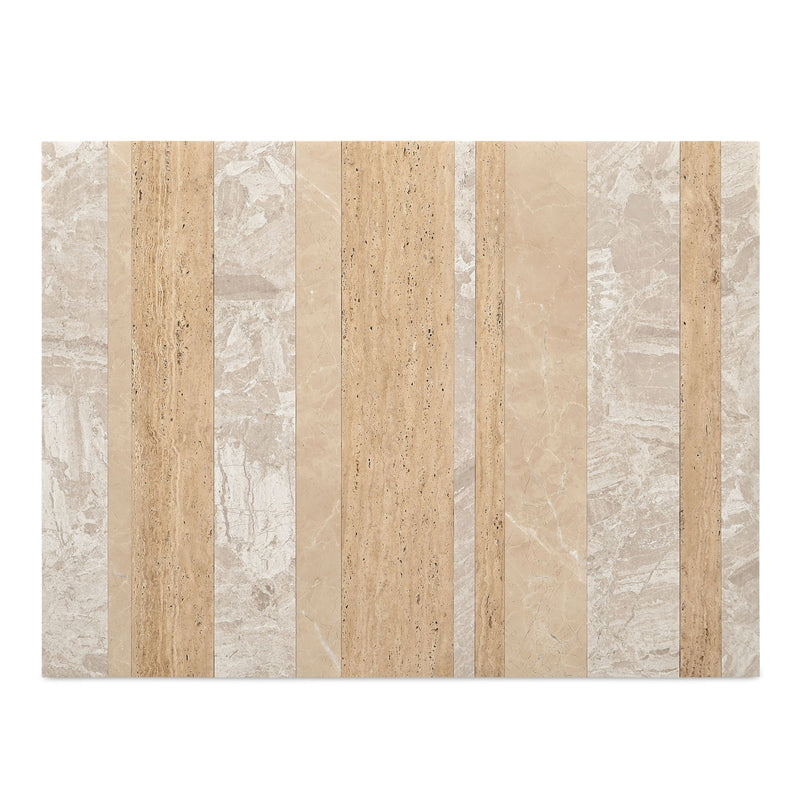 Rosa - Coffee Table - Multicolor Marble