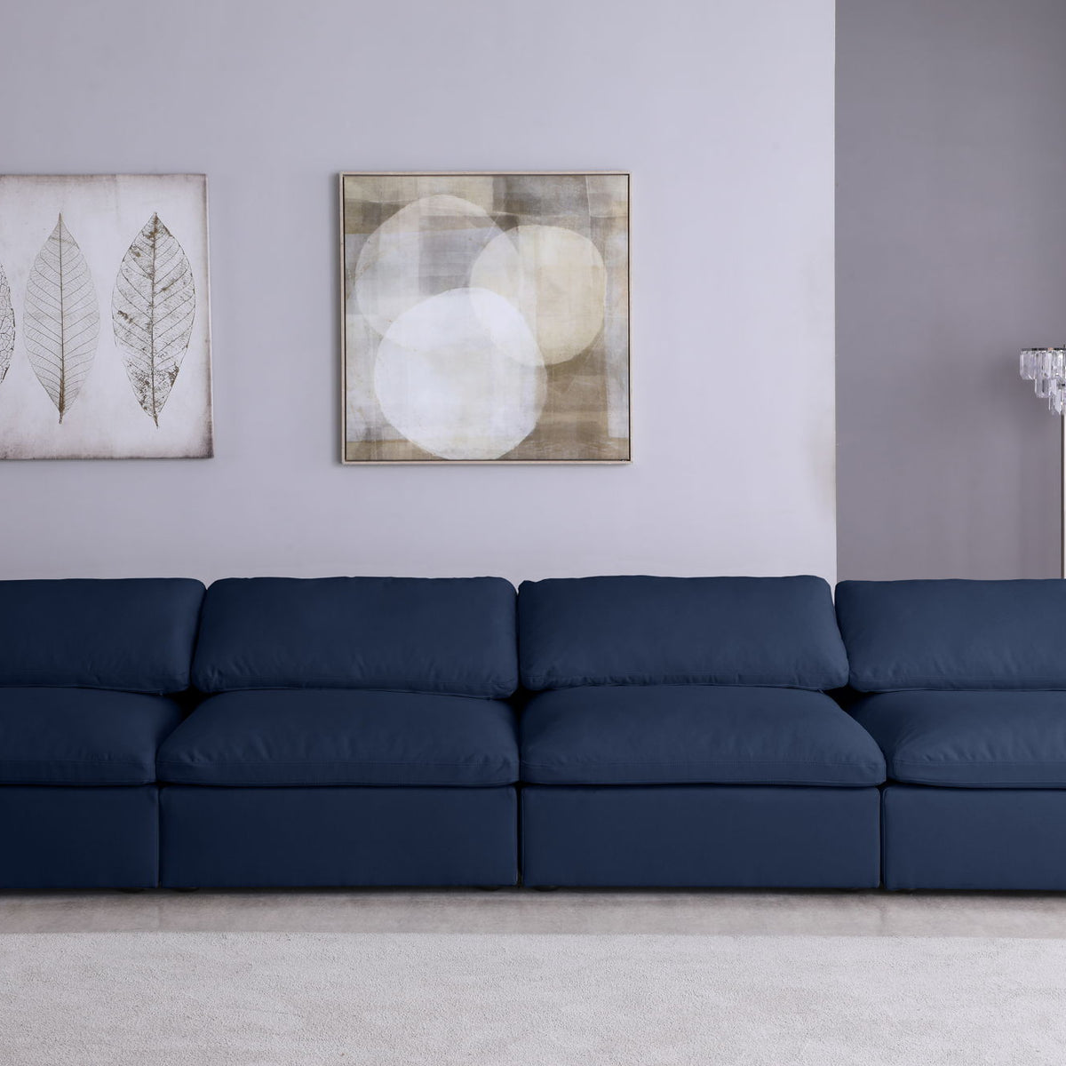 Serene - Modular Armless 4 Seat Sofa