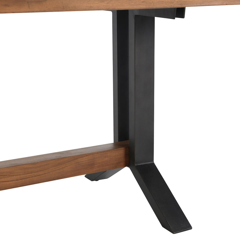 Bellamy - Dining Table - Honey / Black