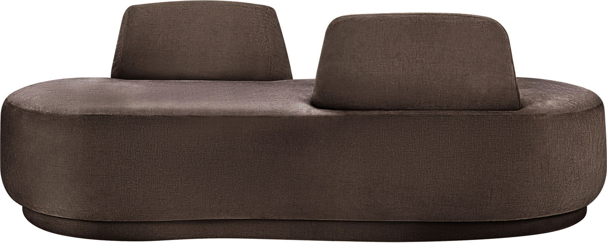 Argyle - Chenille Fabric Chaise / Loveseat