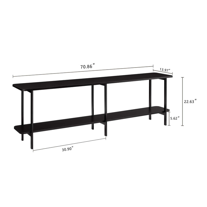 Celine - Console Table - Black