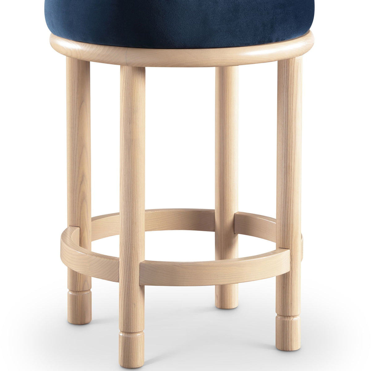 Monette - Counter Stool With Natural Base