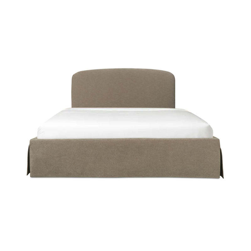 Joan - Queen Storage Bed - Taupe