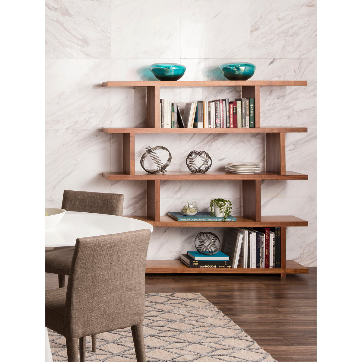 Miri - Large Shelf - Walnut