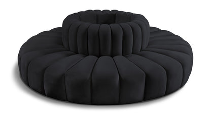 Arc - Velvet 8 Piece Round Modular Sofa