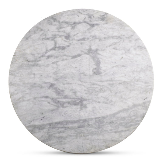 Tori - Outdoor Counter Table - White Marble