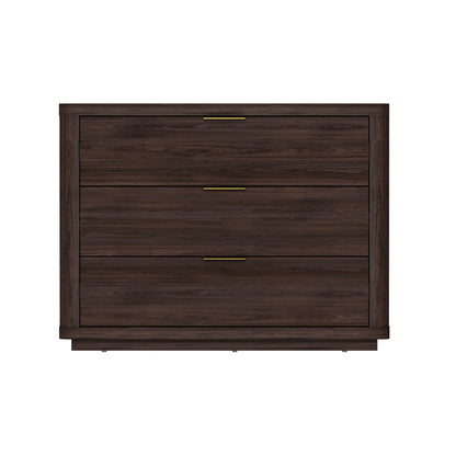 Manhattan Evelyn - 3-Drawer Wooden Nightstand