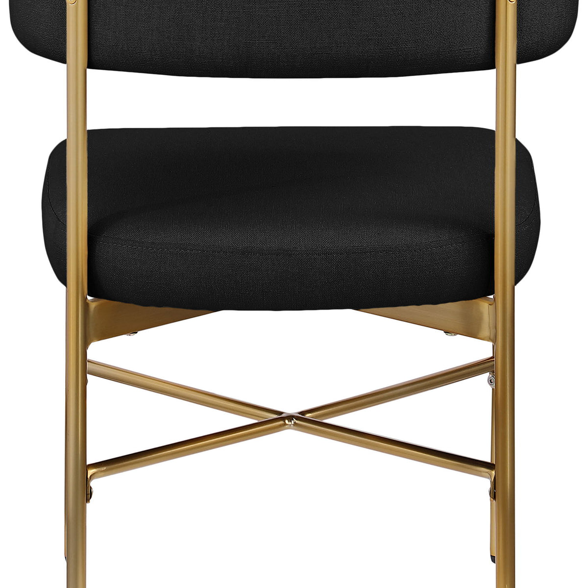 Rivage - Durable Dining Chair With Gold Frame (Set of 2)