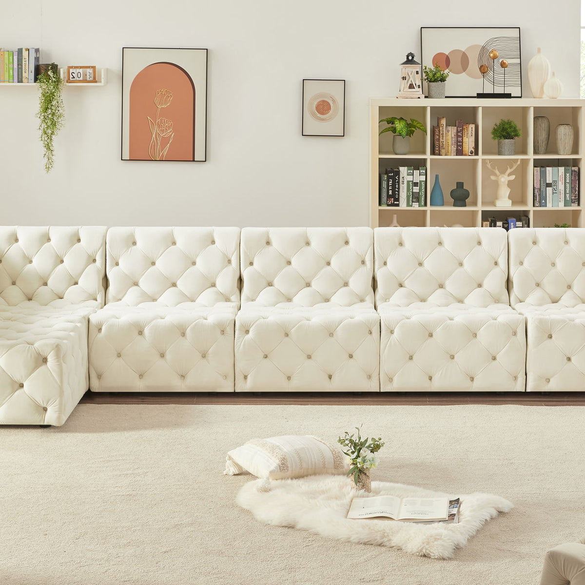 Tuft - 6 Piece Modular Sectional