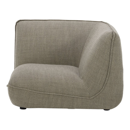 Zeppelin - Corner Chair - Dark Gray