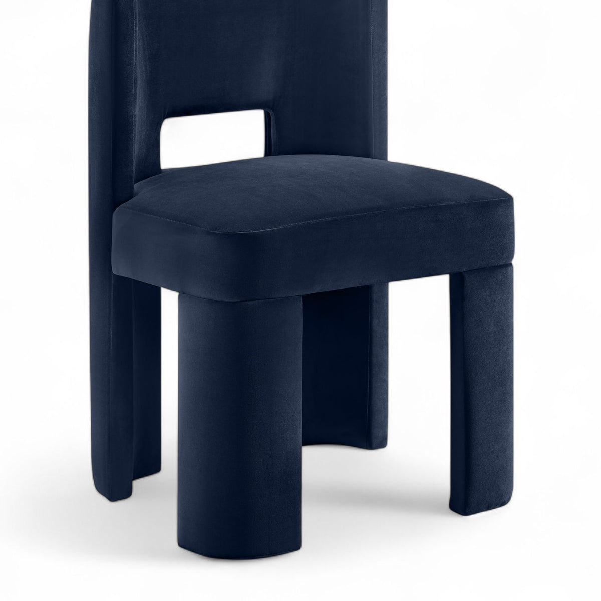 Zuno - Velvet Performance Fabric Upholstered Dining Chair (Set of 2)