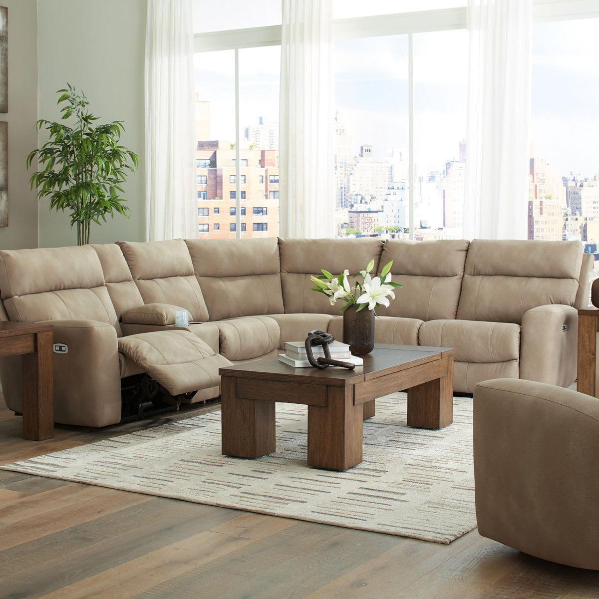 Next-Gen Durapella - Power Reclining Sectional Set