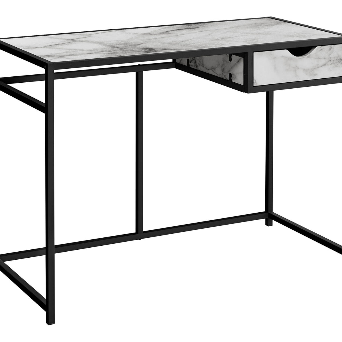 Computer Desk For Home Office, 1 Storage Drawer, Contemporary & Modern
