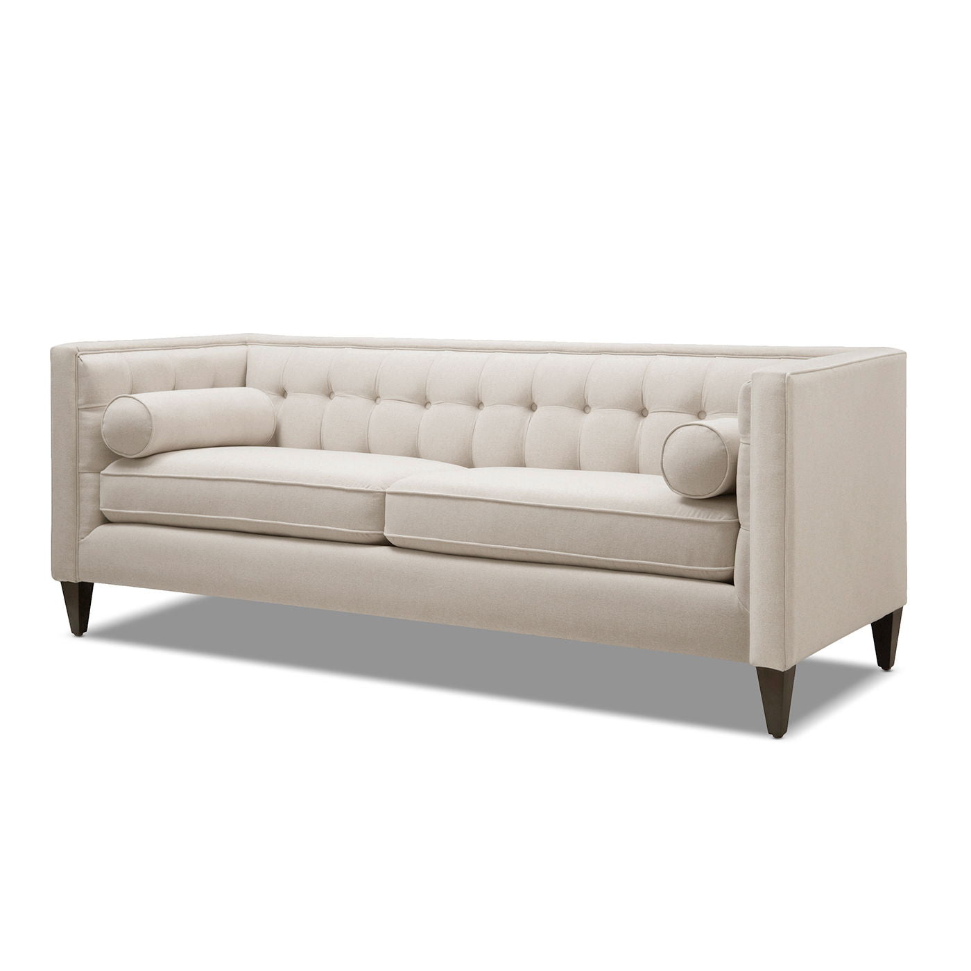 Jack - Modern Tuxedo Tufted Sofa