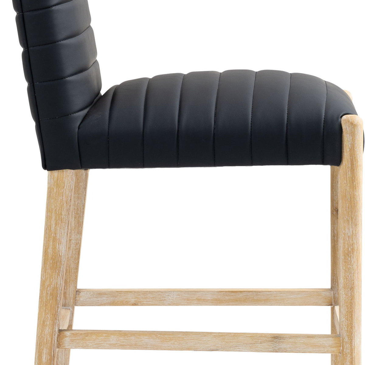 Aimee - Counter Stool - Light Brown Legs