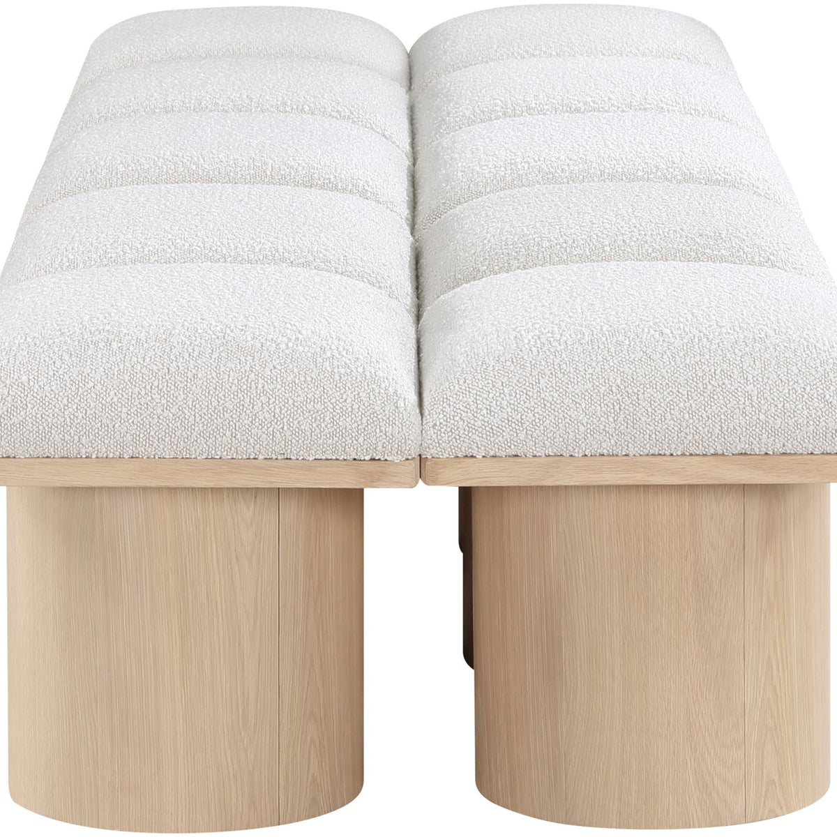 Pavilion - 10 Piece Modular Bench With Natural Base