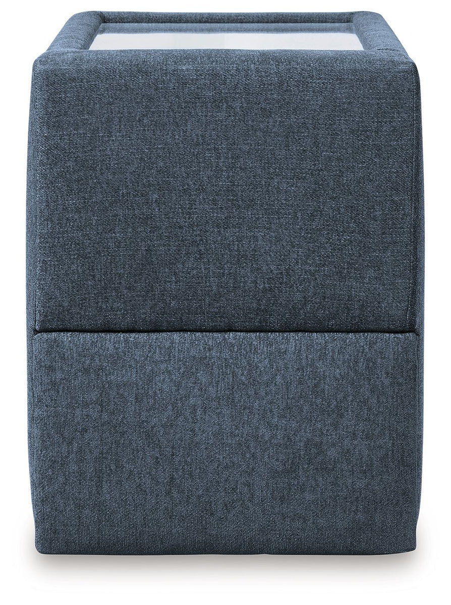 Modmax - Ink - Console With Storage - Fabric