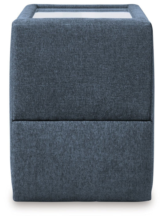 Modmax - Ink - Console With Storage - Fabric
