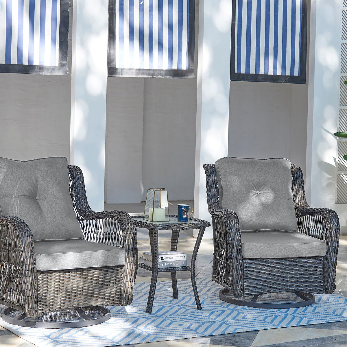 Manhattan Fruttuo - 3-Piece Conversation Set