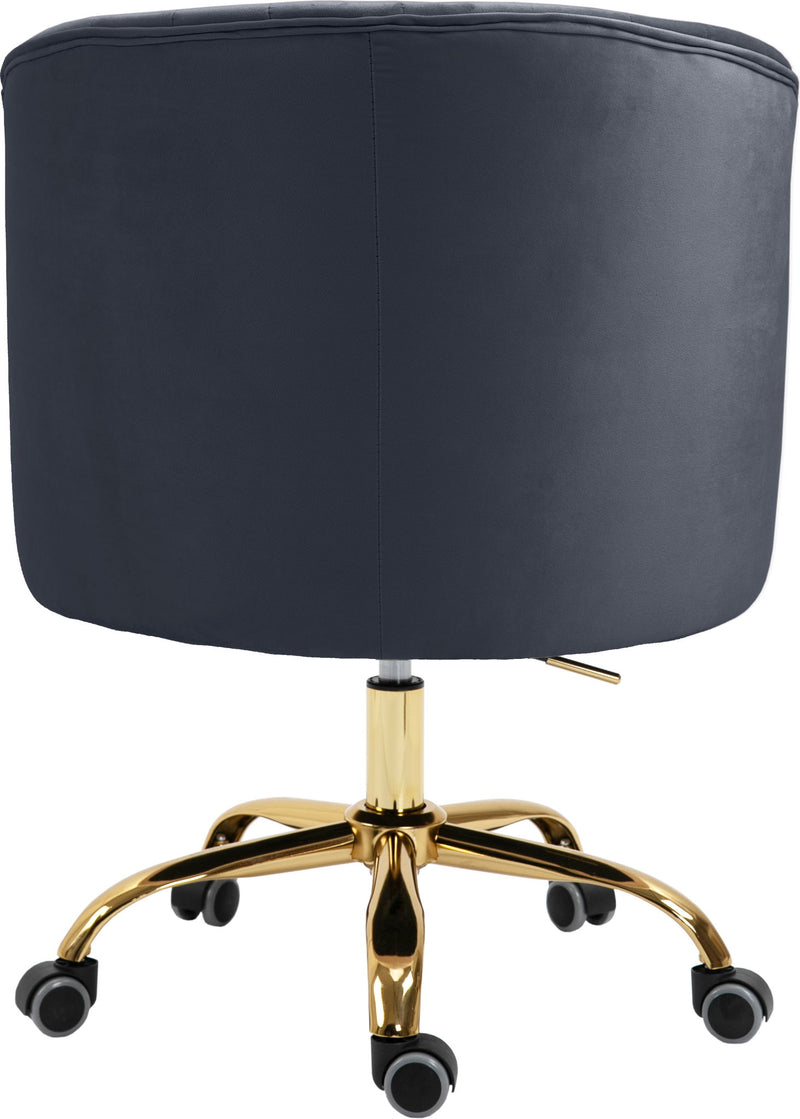 Arden - Office Chair with Gold Legs