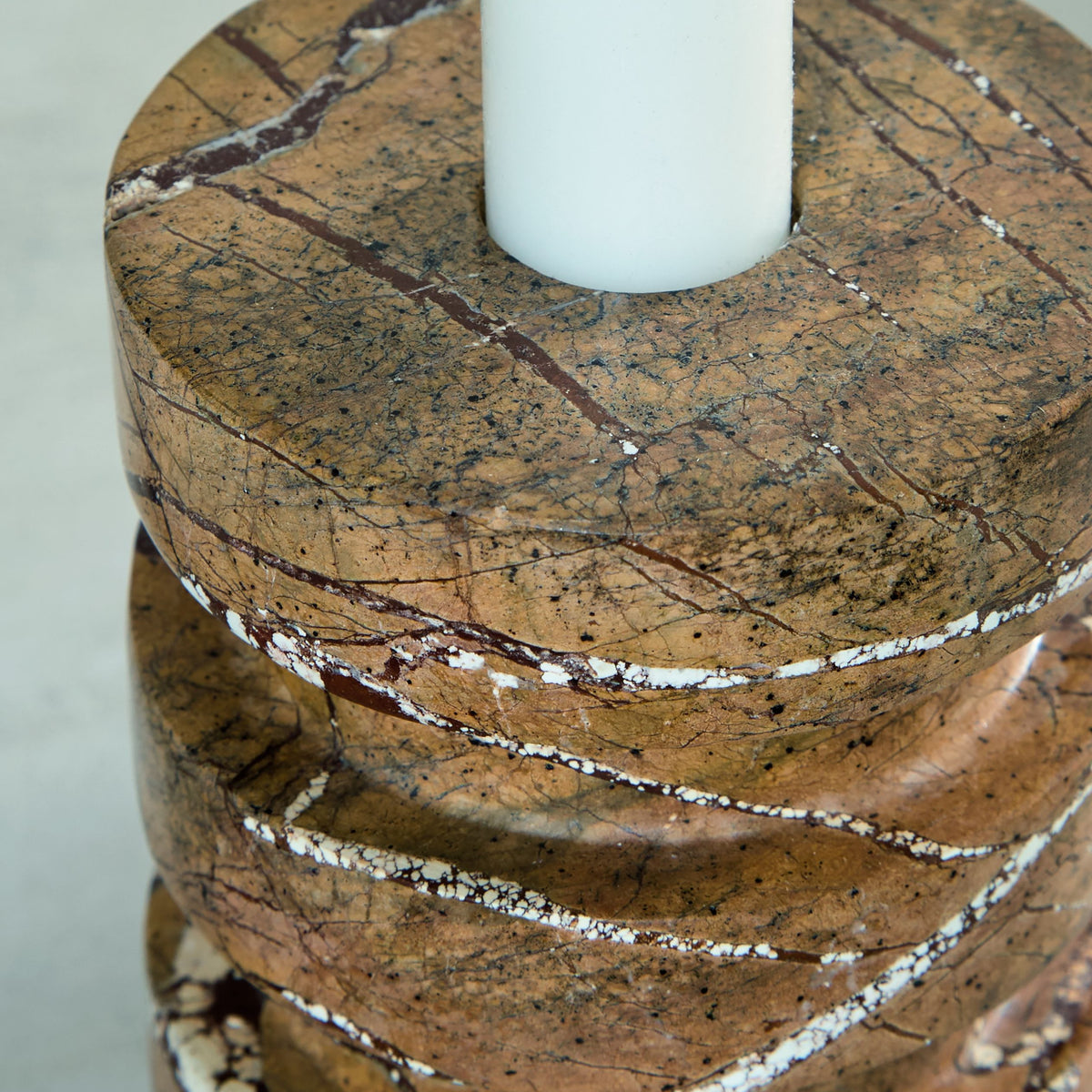 Emsleyfield - Candle Holder Set (Set of 2) - Tan