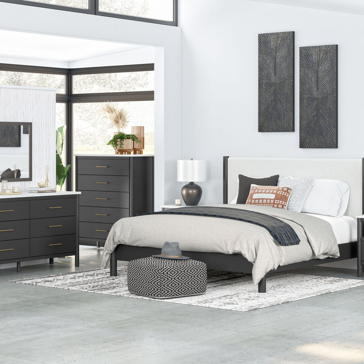 Cadmori - Panel Bedroom Set
