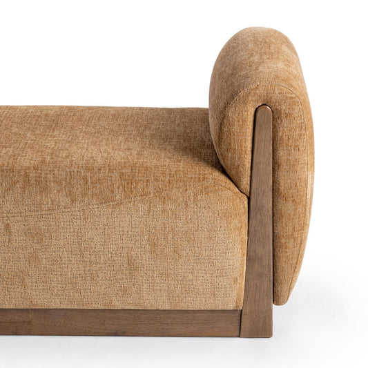 Soraya - Accent Bench - Spiced Amber