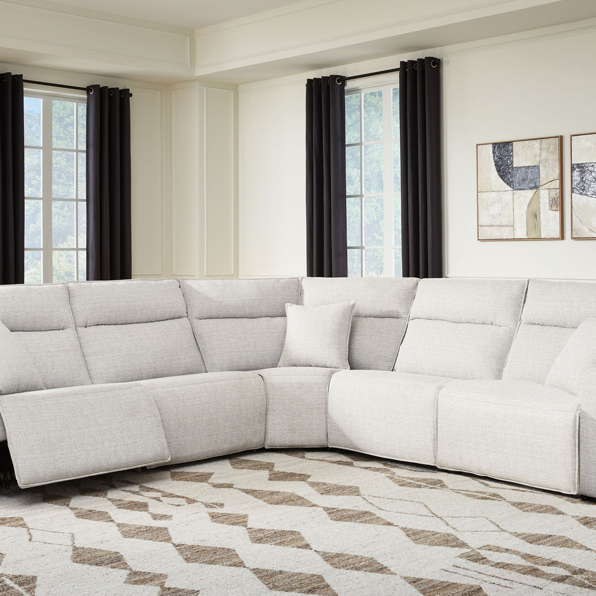 Modmax II - Reclining Sectional - Stone