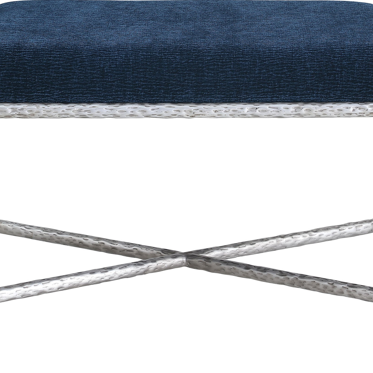 Valley - Bench With Silver Frame