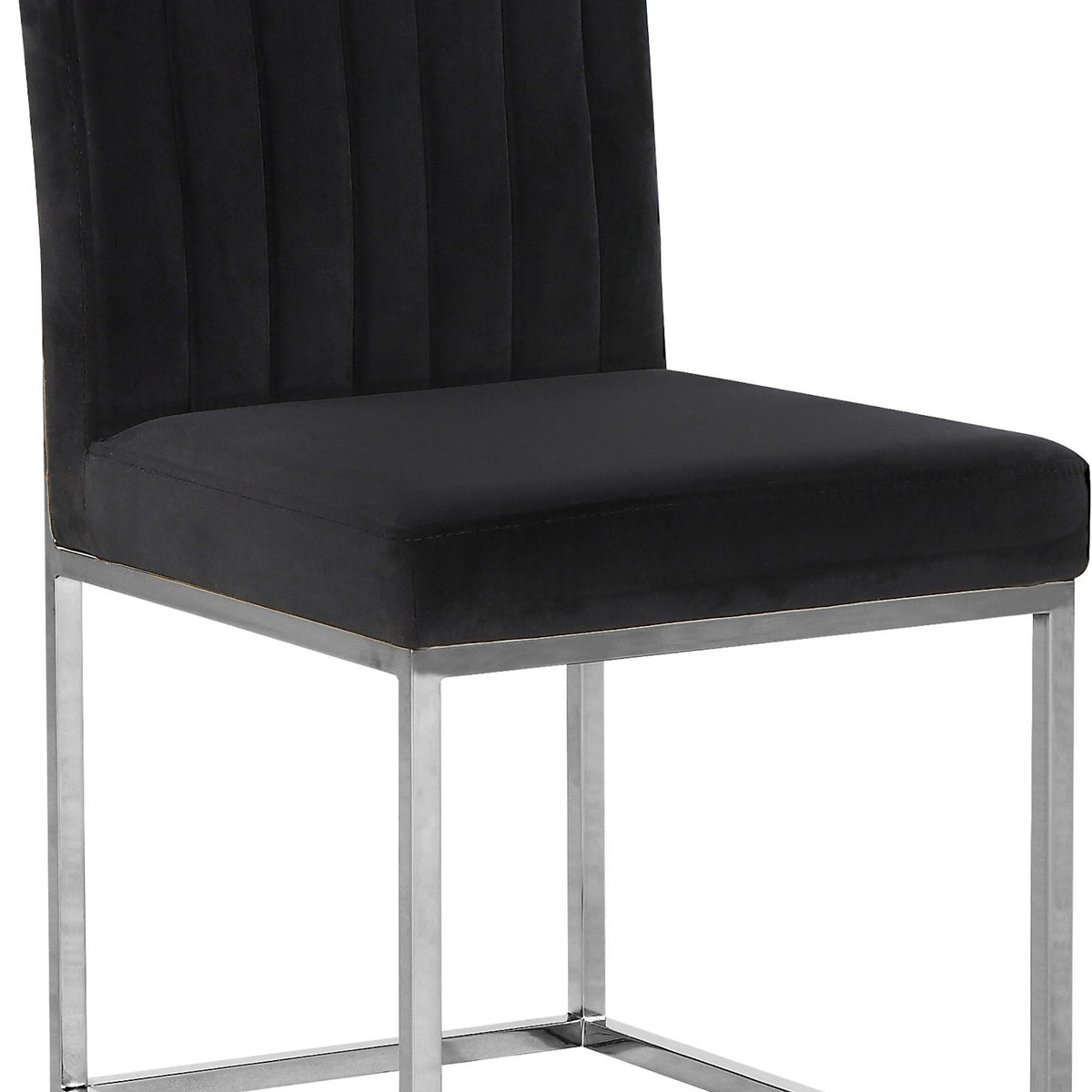 Giselle - Dining Chair with Chrome Base (Set of 2)