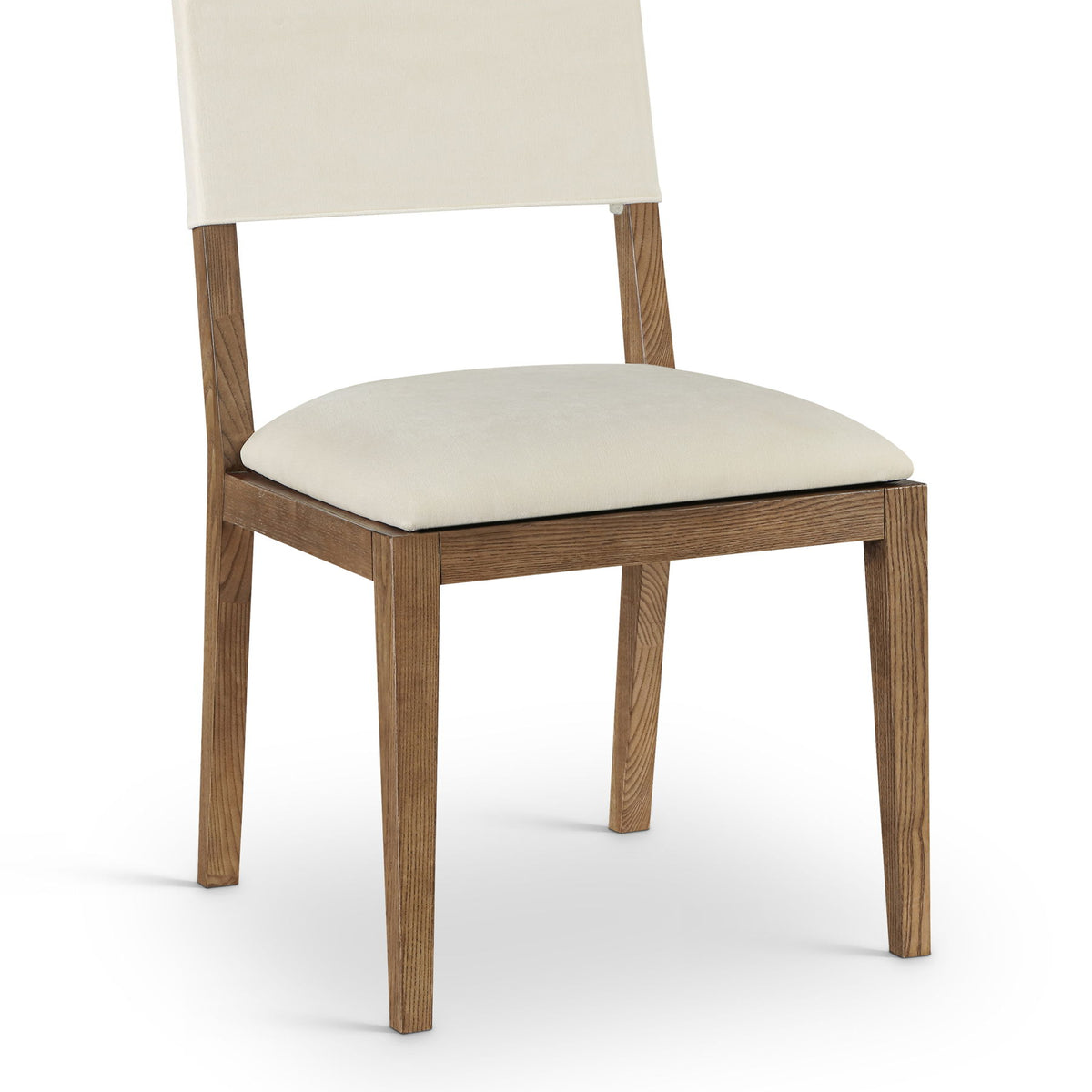 Avon - Linen Textured Performance Fabric Dining Side Chair (Set of 2)