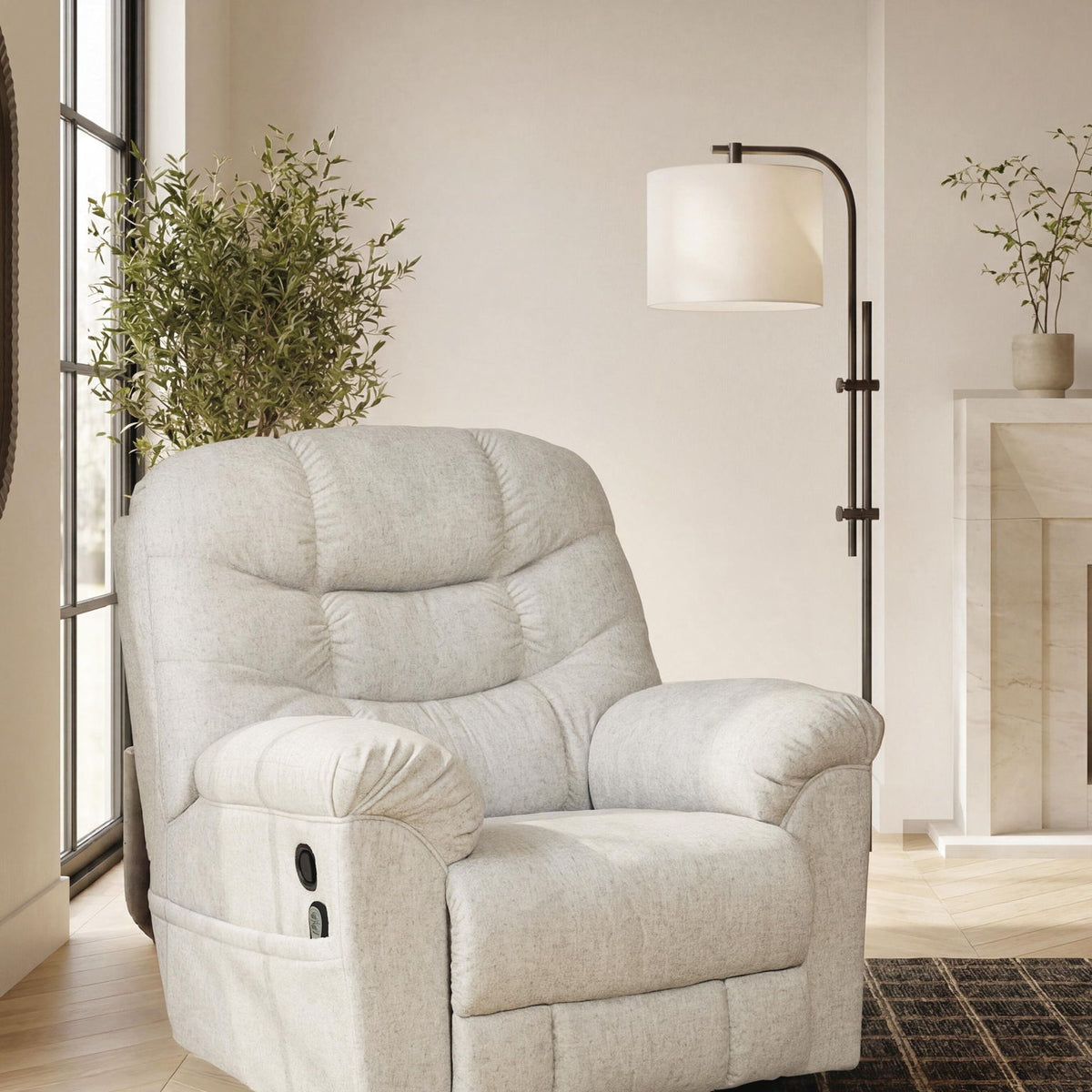 Linenfield - Zero Wall Recliner