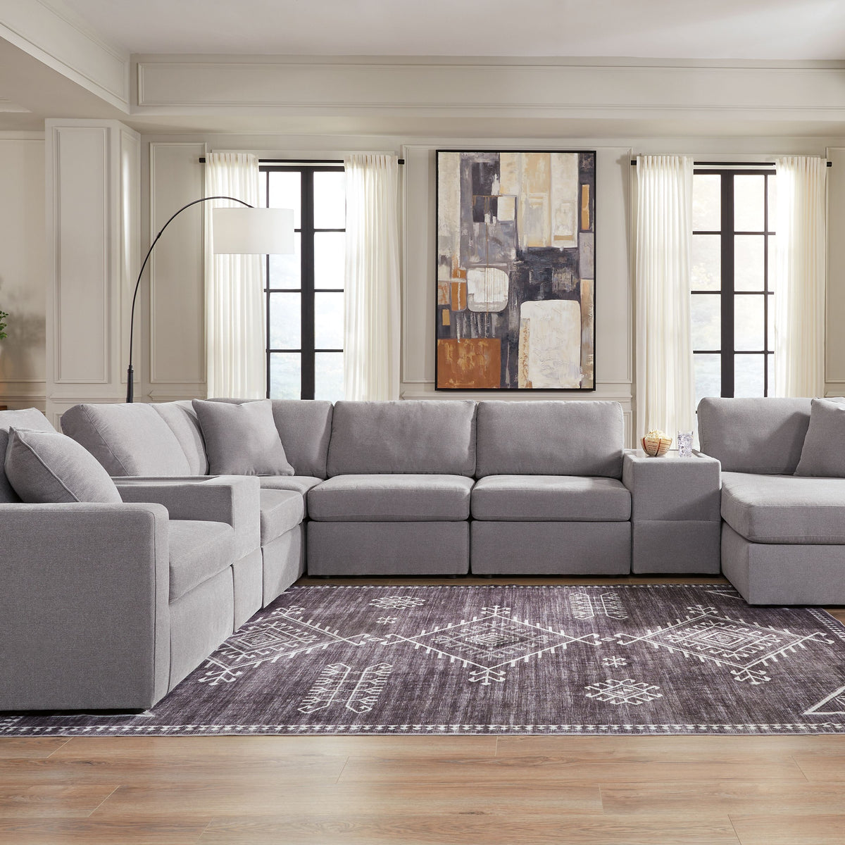 Modmax - Granite - Sectional