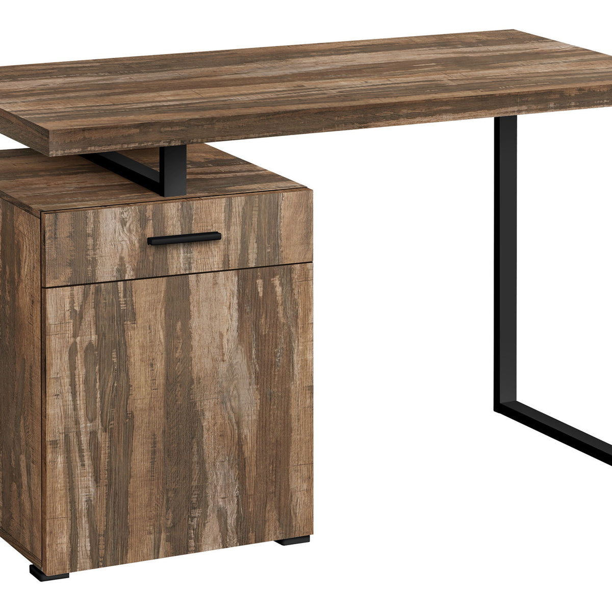 Computer Desk, Home Office, Laptop, Left, Right Set-Up, Storage Drawers, Work, Contemporary, Modern