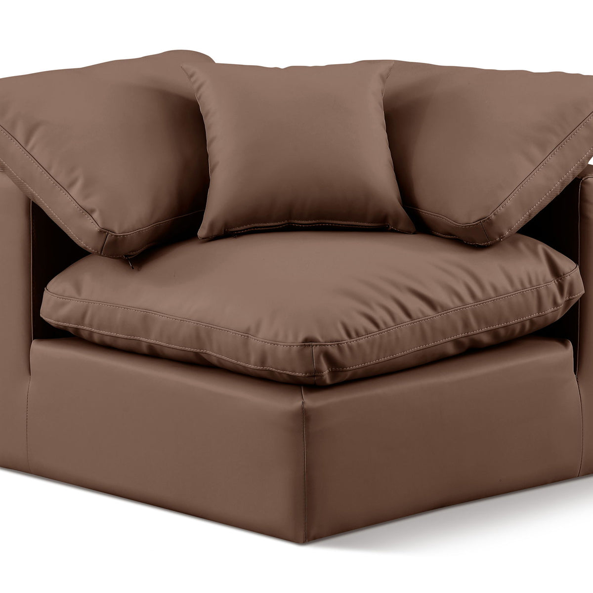 Indulge - Faux Leather Corner Chair