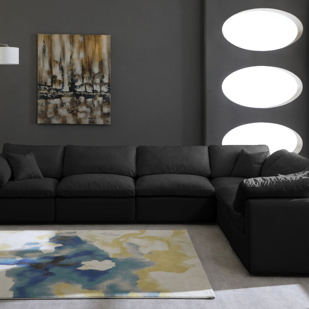 Plush - 6 Piece Modular Sectional