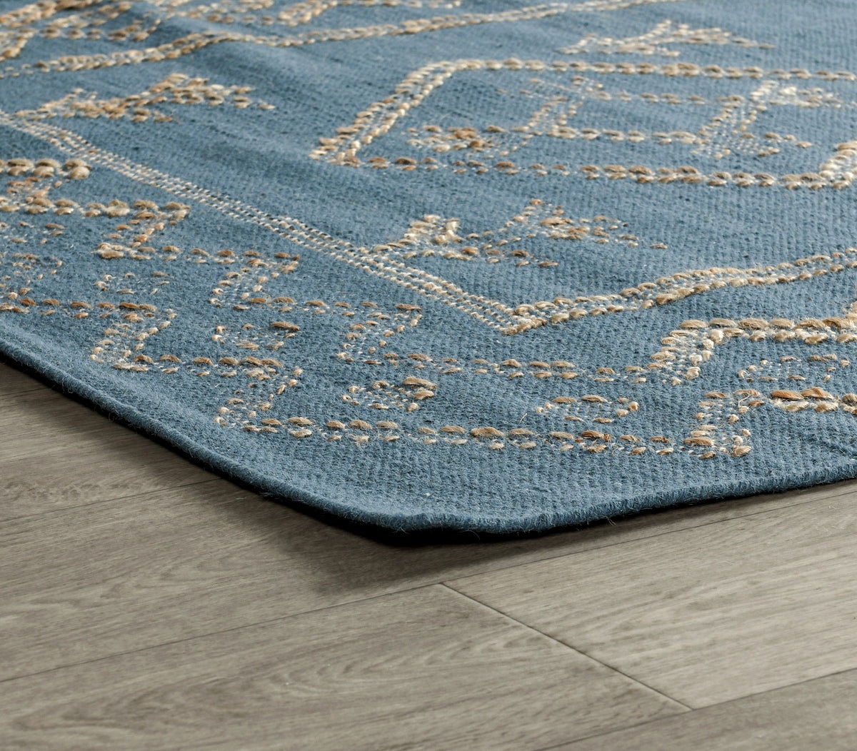 Comporta - 2' x 3' Lagos Rug - Blue/Natural