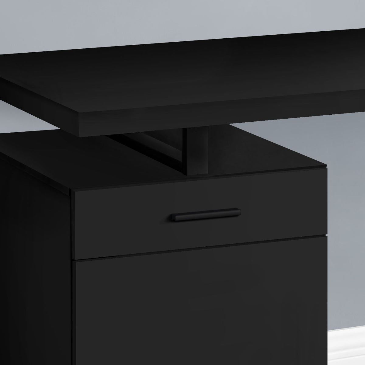 Computer Desk, Home Office, Laptop, Left, Right Set-Up, Storage Drawers, Work, Contemporary, Modern