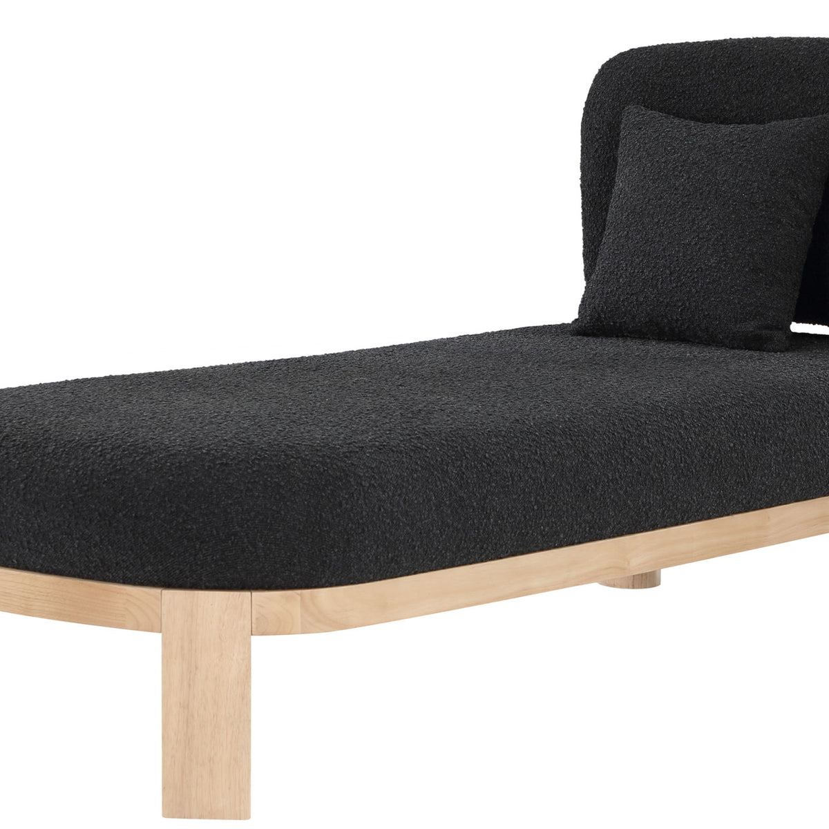 Maybourne - Chaise / Bench With Natural Frame