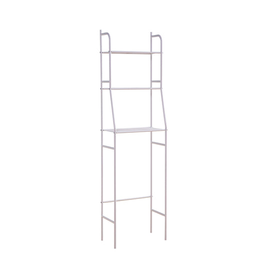 Three Tier Over The Toilet Storage Shelf - Wood