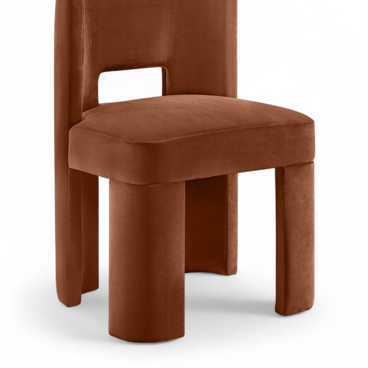 Zuno - Velvet Performance Fabric Upholstered Dining Chair (Set of 2)